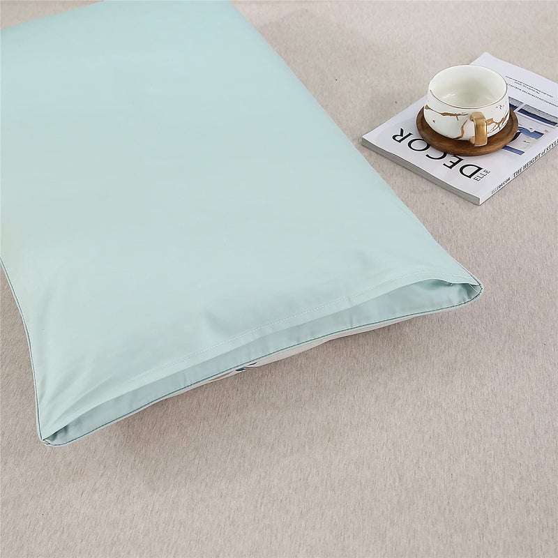 YOUSA YOU SA Flowers and Birds Print Pillow Covers Bed Pillowcases Envelope Closure End Pillow Encasement (Standard,Color-14) - Image 3